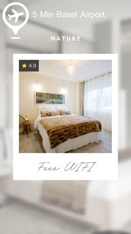 Appartement La Nature By Leslodgespa - Confortable Et Ressourcant Avec Balcon, Proche De Bale Et De L'aeroport